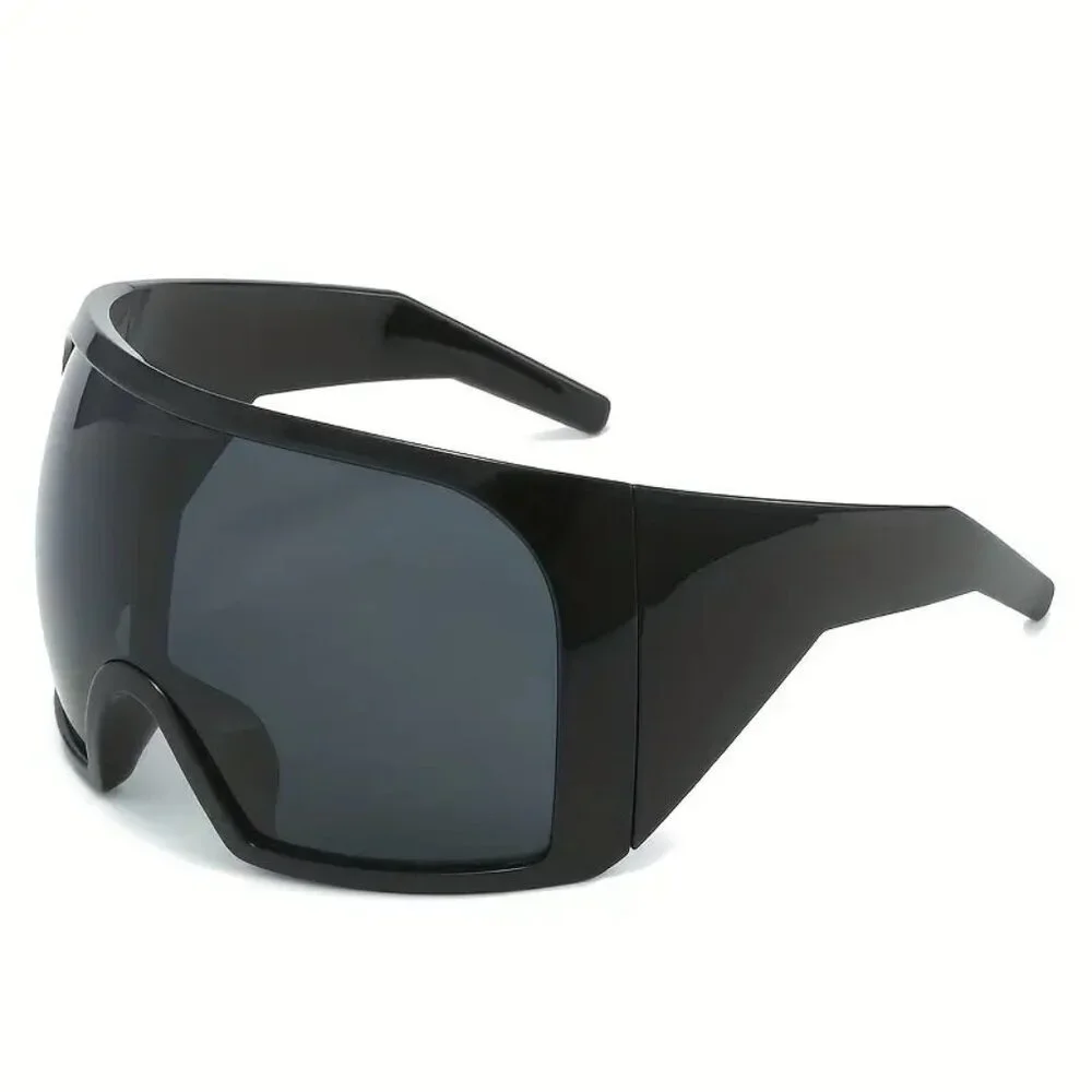 Men's Rave Curved Lens Lampshade Sunglasses